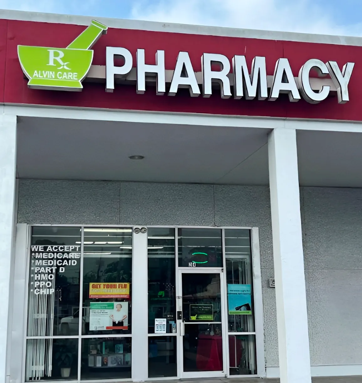 Alvin Care Pharmacy team serving patients.